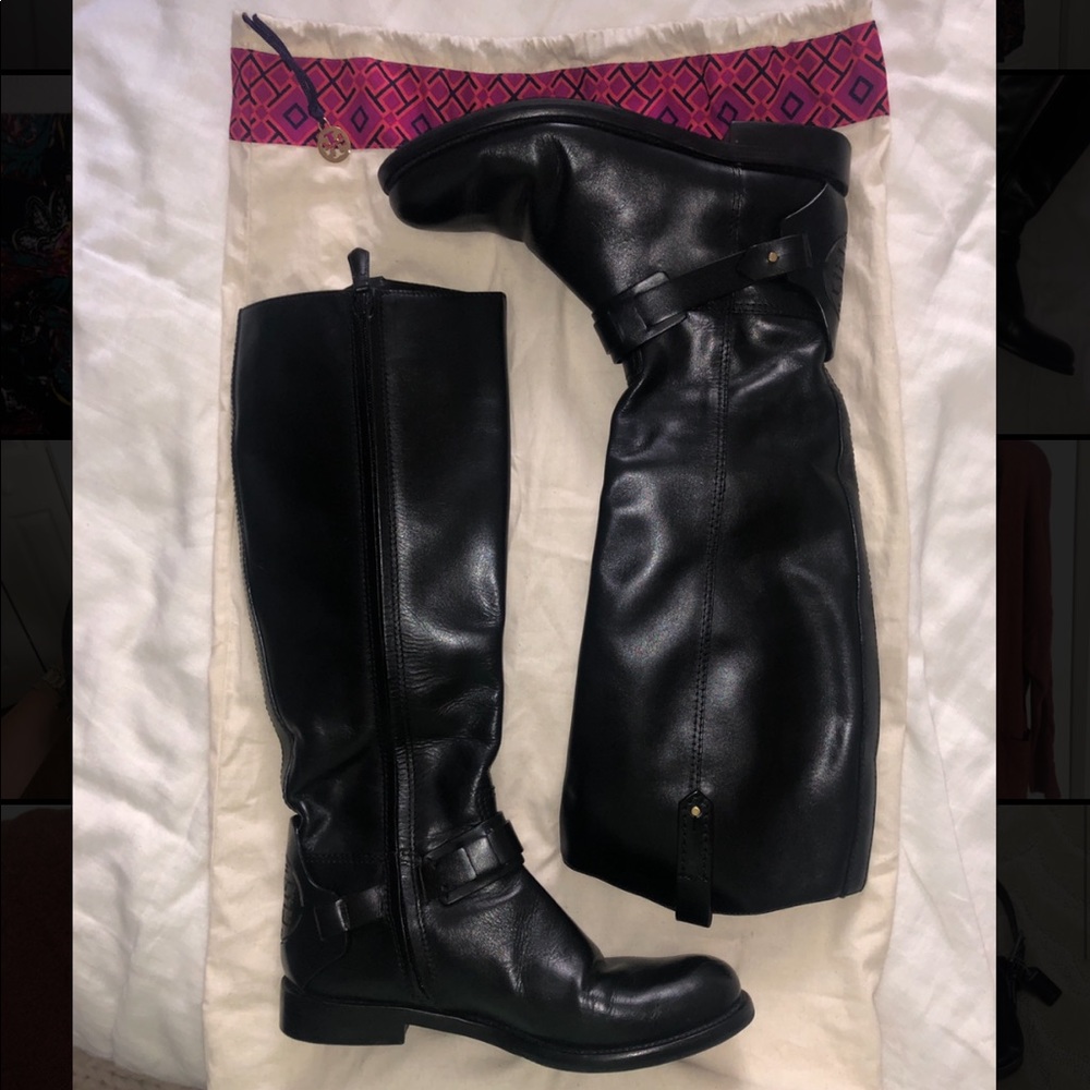 Tory Burch black boots